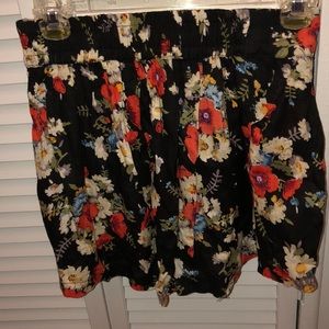 Floral shorts